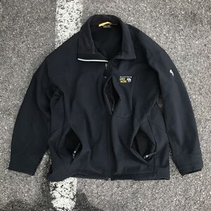 00s Mountain Hardwear soft shell jacket Sz Xl Black